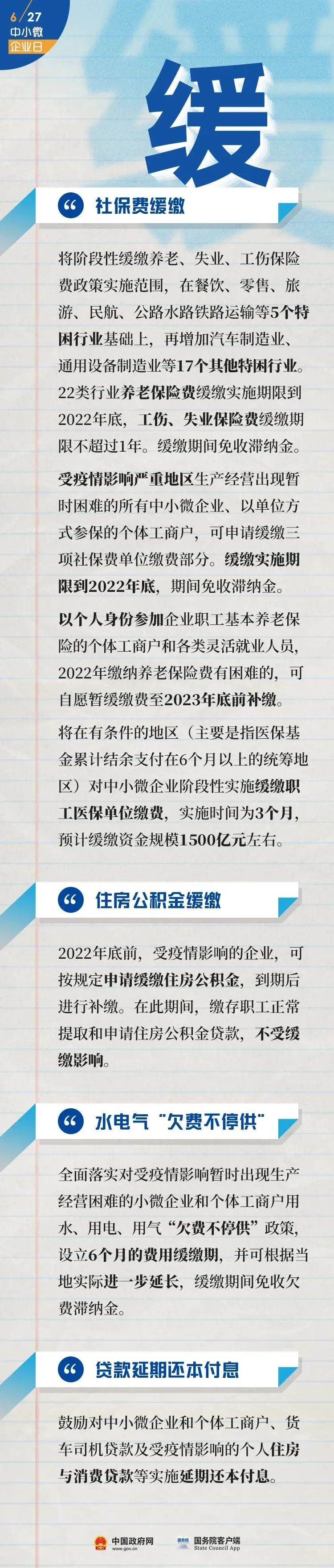 【一起来了解】@全国中小微企业，这些政策支持你→